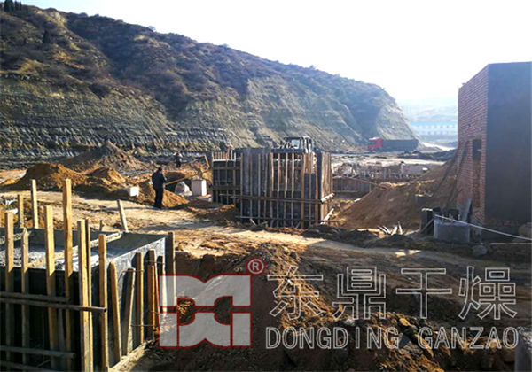 月底山西煤泥烘干項(xiàng)目土建結(jié)束